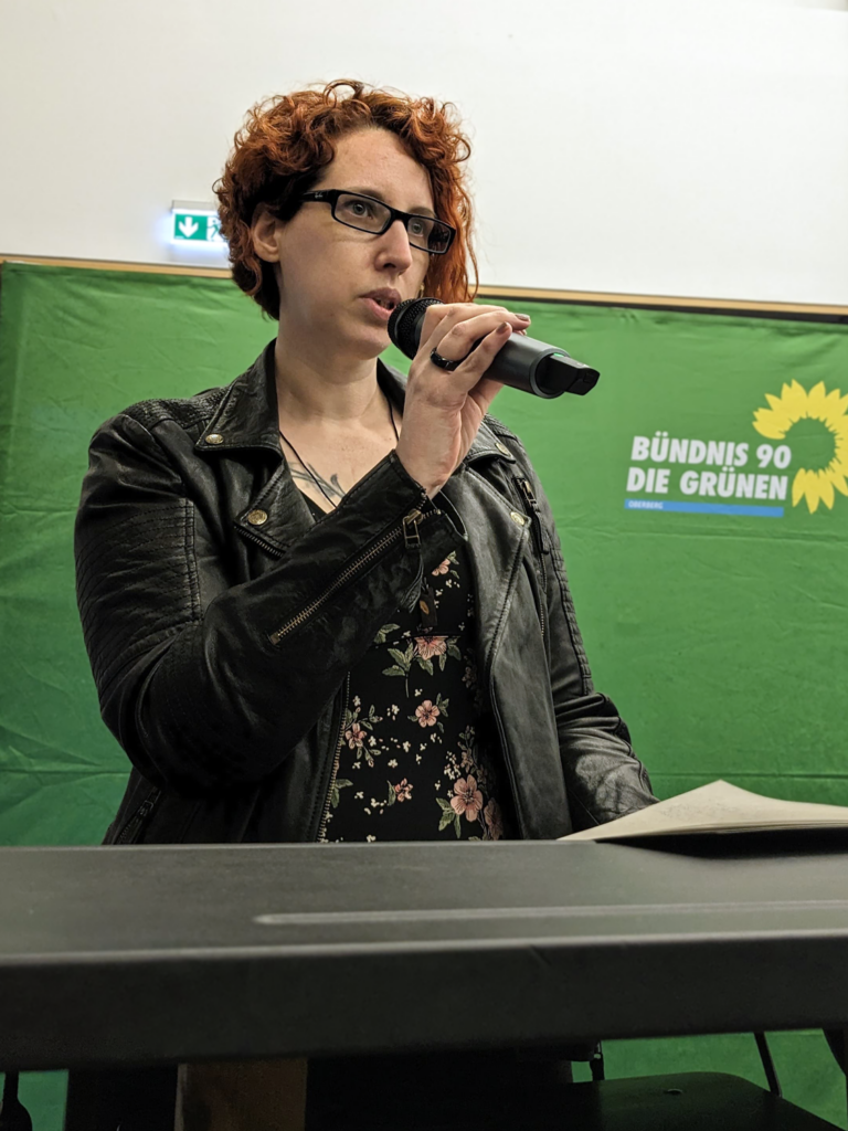 Sabine Grützmacher ist Abgeordnete des Deutschen Bundestages für Bündnis90/ DIE GRÜNEN