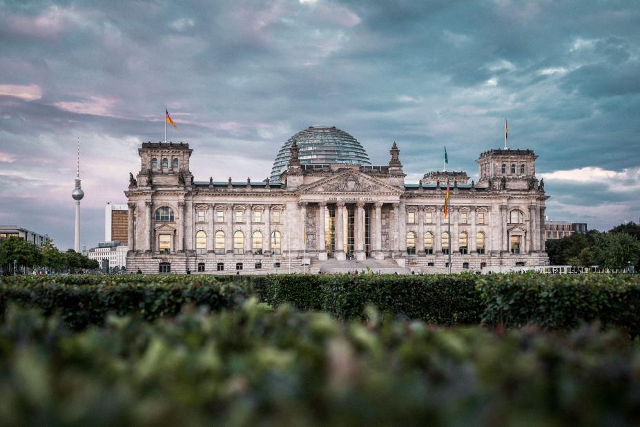 Der Reichstag in Berlin